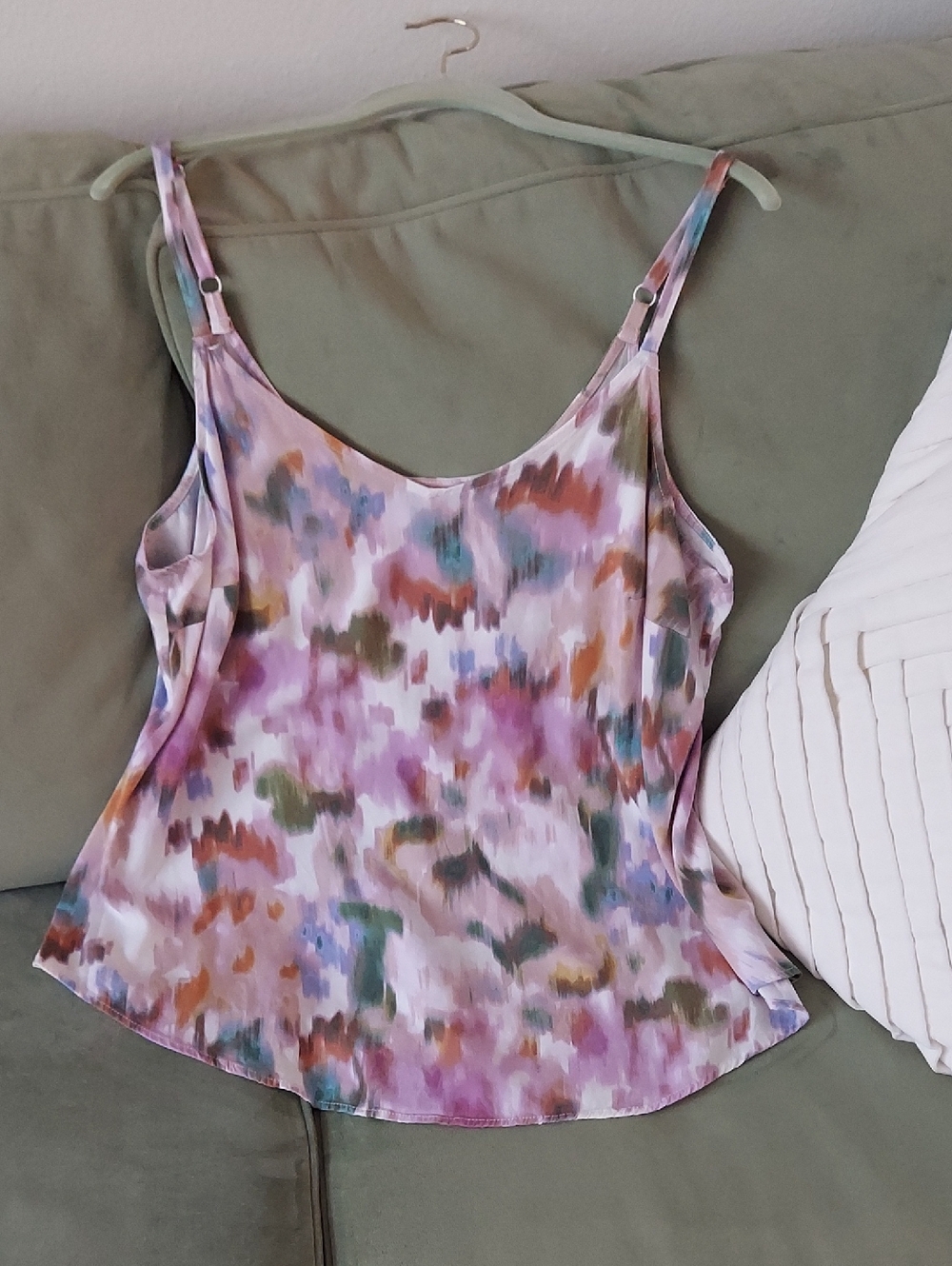 Chico's Lilac Pleated 3/4 Sleeve Duster AND Torrid Ava Flowy Tank - Picture 11 of 12